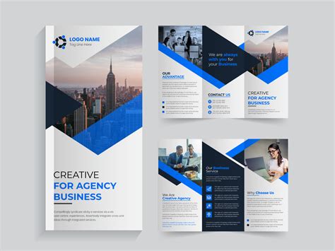 Corporate Trifold Brochure By Shahin Uddin On Dribbble