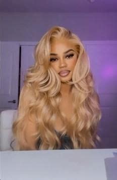 SFD Honey Blonde Lace Front Wig Human Hair X Blonde Lace Front Human