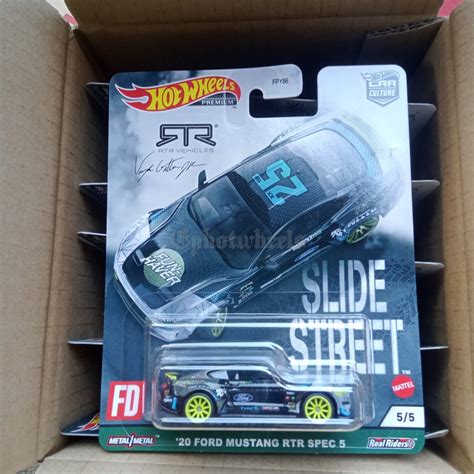 FORD HOT WHEELS Rodas Quentes D MUSTANG RTR SPEC SLIDE STREET Shopee Brasil