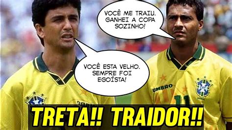 TRETA FEIA ROMÁRIO CHAMA BEBETO DE TRAIDOR e BEBETO RESPONDE