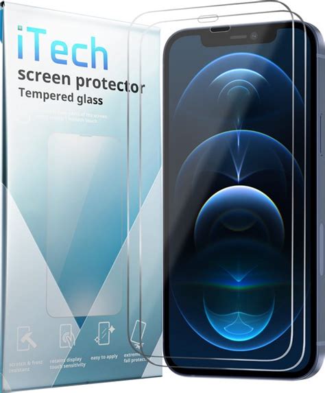 Itech Iphone Pro Max Screen Protector Tempered Gehard Glas Stuks