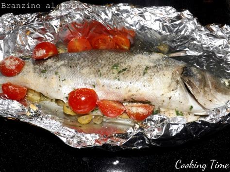 Branzino Al Forno Con Olive Pomodorini E Capperi Cooking Time