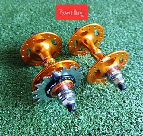 Jual Hub Freehub Formula Fixie H Bearing Gold Cog Lockring Di Lapak