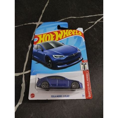 HOT WHEELS TESLA MODEL S PLAID Shopee Malaysia