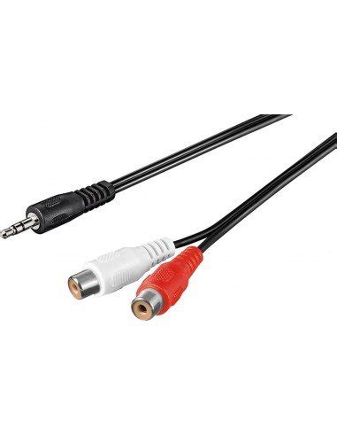 Kabel Audio Jack Wtyk 3 5 Mm 2 Gniazda Cinch 1 5m Goobay Sklep