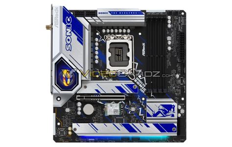 Asrock B M Pg Sonic The Hedgehog Motherboard For Th Gen Intel Core