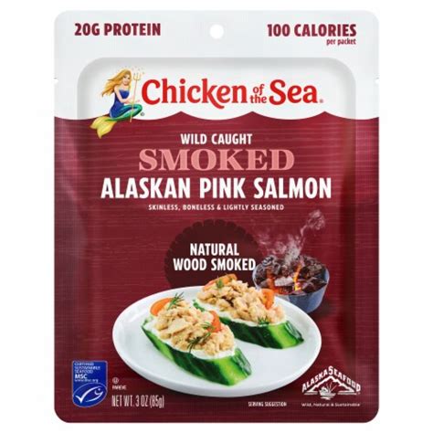 Chicken Of The Sea Smoked Skinless And Boneless Salmon Pouch Oz