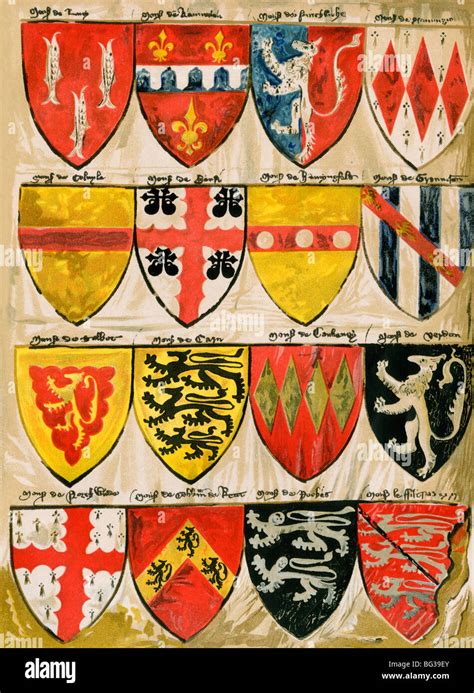 Medieval coat of arms hi-res stock photography and images - Alamy