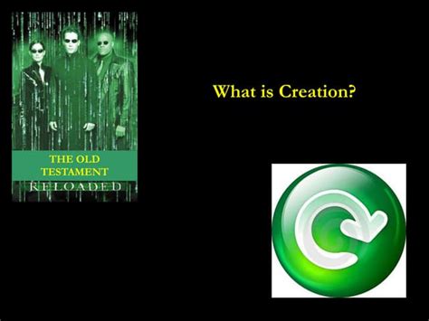 Iain Provan What Is Creation Ppt