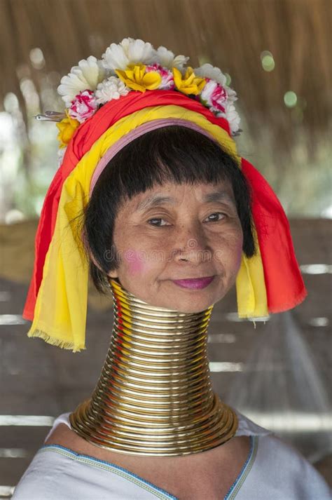 Woman From The Padaung Long Neck Hill Tribe Tha Ton Chiang Mai