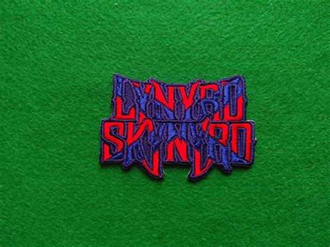 Lynyrd Skynyrd Patch Sew Iron On Embroidered Badge Etsy