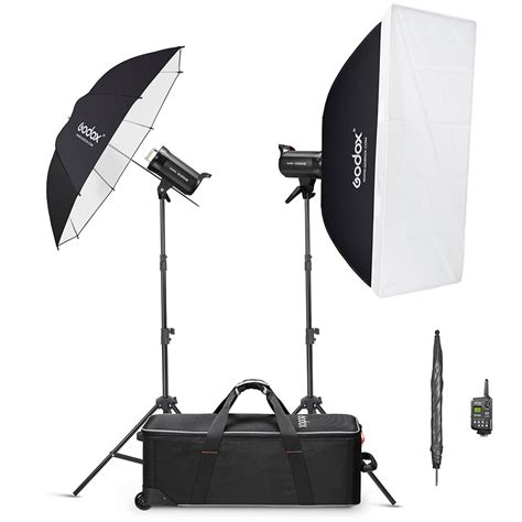 Godox SK300II V Studio Flash Monolight 2 Light Kit SK300IIV E