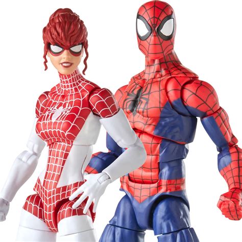 Spider Man Marvel Legends Spider Man And Spinneret 6 Inch Action Figure