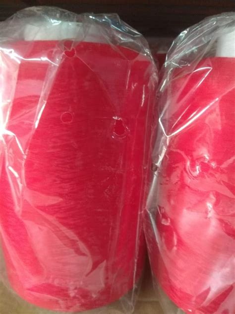 Red Dyed Cationic Polyester Yarn For Embroidery At Rs Kg In Surat