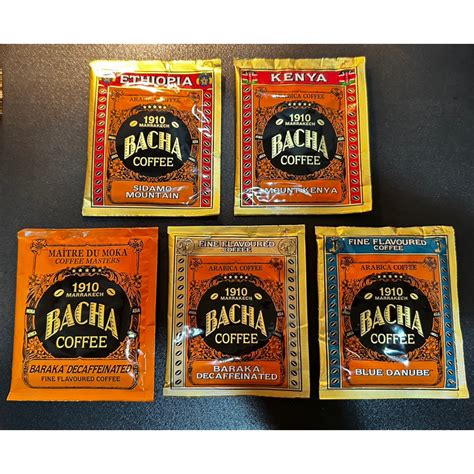 快速出貨～新加坡伴手禮and摩洛哥精品濾掛咖啡bacha Coffee 多款經典風味 現貨單包賣場 蝦皮購物