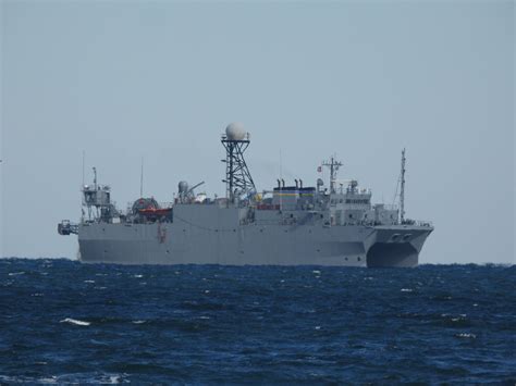 Usns Able T Agos 20 Victorious Class Oceanographic Survey Ship