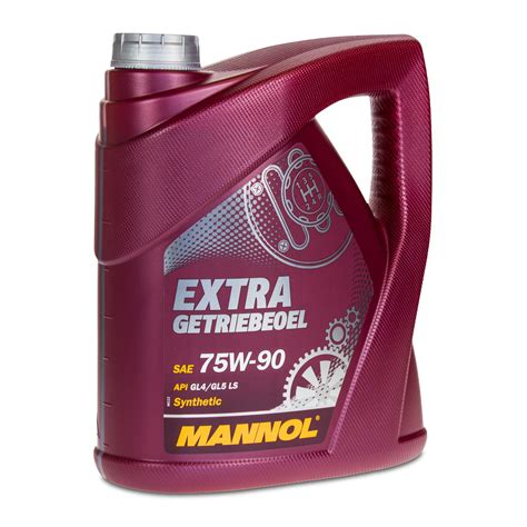 4 1x4 Liter MANNOL SAE 75W 90 API GL 4 5 LS Extra Getriebeöl u