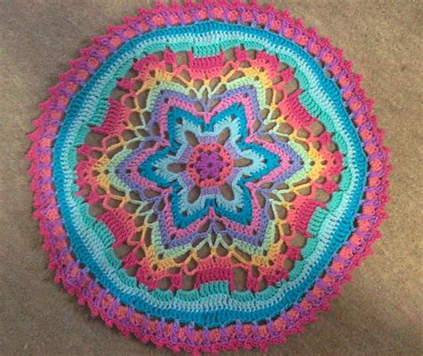 Ravelry Starflower Mandala Pattern By Zelna Olivier