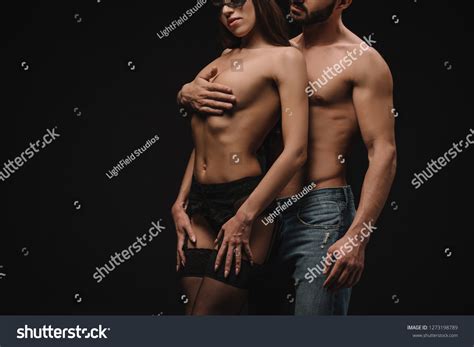 Cropped View Sexy Man Hugging Nude Stock Photo 1273198789 Shutterstock