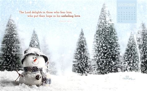 Dec 2012 - Snowman Desktop Calendar- Free December Wallpaper