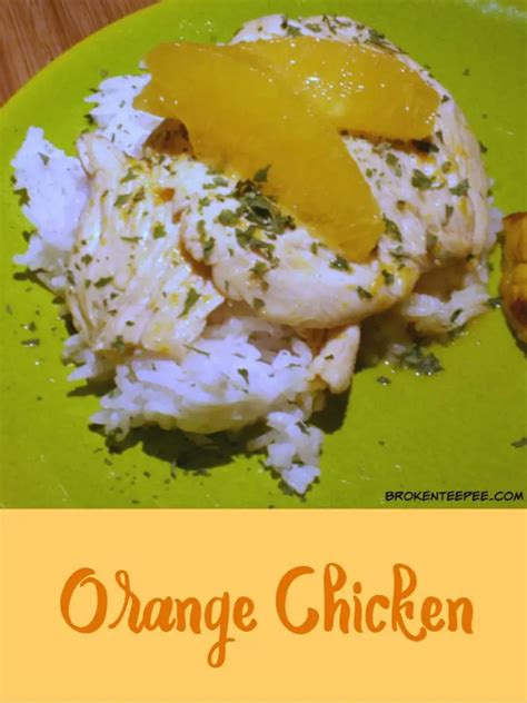 Orange Chicken Recipe Celebrate And Have Fun