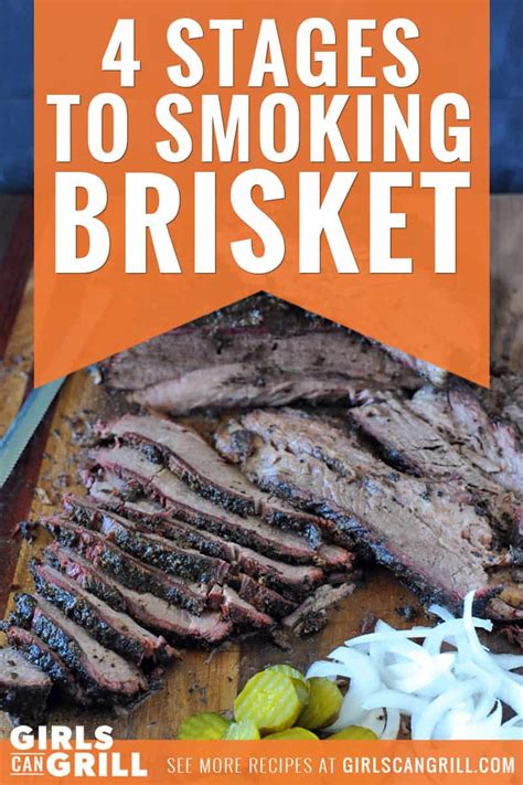 The 4 Stages To Smoking A Brisket Smoked Brisket Smoked Cooking