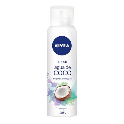 Nivea Desodorante Antitranspirante Femenino Fresh Spray Agua De Coco