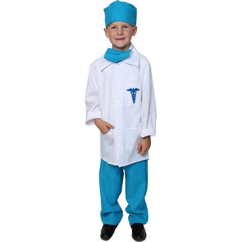 Storybook Wishes Blue Doctor Costume For Kids Size 6 8 Kids Scrubs