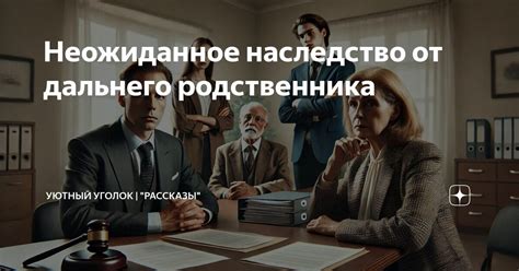 Неожиданное наследство от дальнего родственника | Уютный уголок ...