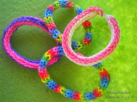 Pulseras gomitas para niños Manualidades Caseras Inma