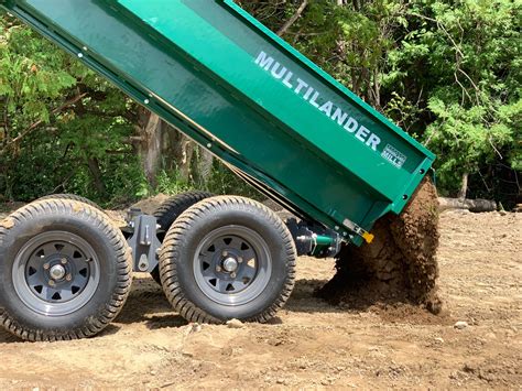 The Rugged Multilander Off Road Logging Trailer Features A Heavy Duty