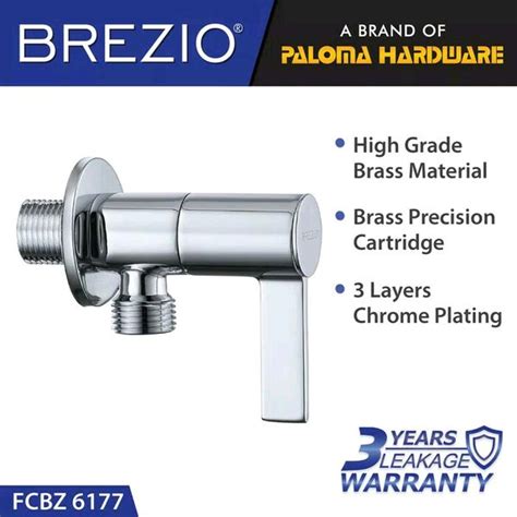 Jual Brezio Fcbz Keran Stop Toilet Wc Jet Shower Valve Tembok Kran