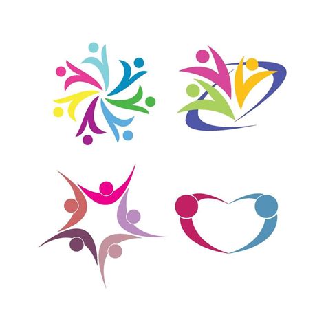 community logo vector  vector art  vecteezy