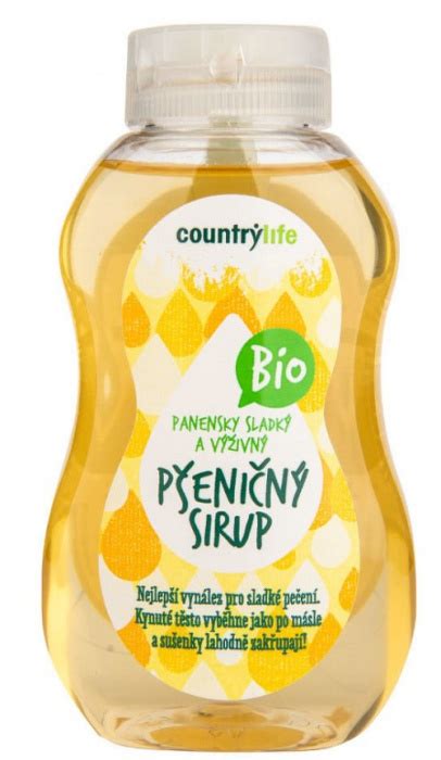 Country life BIO Sirup pšeničný 250 ml PROŠLÉ DMT Fitness007 cz