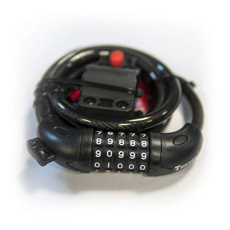 Tonyon Security Lock тросовый кодовый замок для коляски, купить у ...