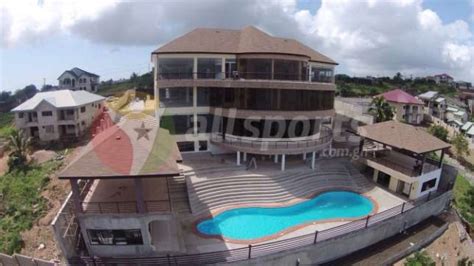 Photos Asamoah Gyan Buys A 3 Million House At Mccarthy Hill In Accra