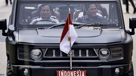 Erick Thohir Setuju Mobil Dinas Menteri Pakai Buatan Pindad