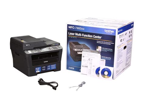 Brother MFC-7860DW MFC / All-In-One Monochrome Wireless 802.11b/g Laser ...