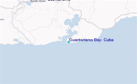 Guantanamo Bay, Cuba Tide Station Location Guide