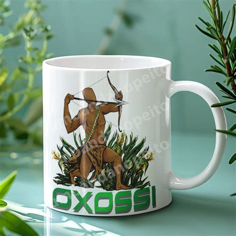 Caneca Oxossi Cole O Orix S Umbanda No Peito