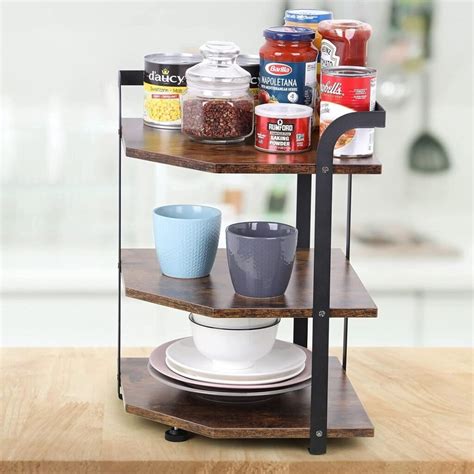 Counter Corner Shelf Kitchen Countertop Organizer Review