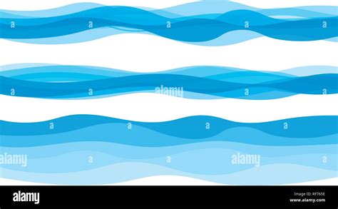 Abstract Water wave vector illustration design background Stock Vector ...