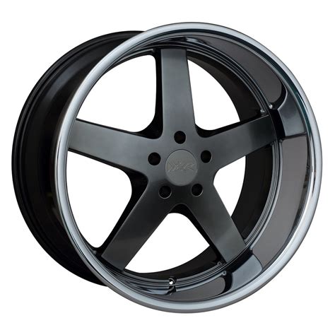 968 Hyper Black Sainless Steel Chrome Lip Rim By Xxr Wheels Wheel Size 20x11 Performance