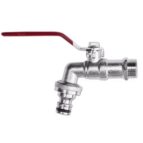 1 2 Bsp Ball Valve Garden Hose Tap With Metal Snap Fittings Fits Hozelock Buy Hose Bib Tap