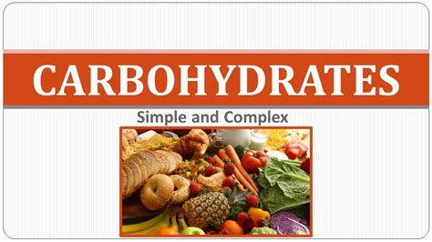 Simple Carbohydrates Foods