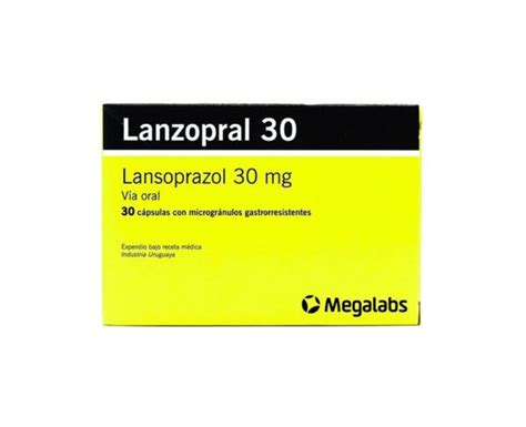 Lanzopral 30Mg Capsulas FarmaciaRD