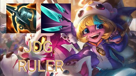 JDG Ruler Tristana ADC VS Jhin KR Master Patch 13 24 YouTube