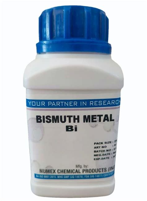 Grade Standard Technical Grade Bismuth Metal Powder At Rs 1750kg In Hapur