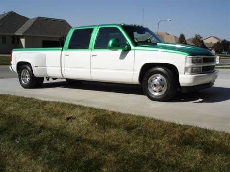 Find Used 1999 Chevrolet 3500 Crew Cab Dually 454 Tow Vehicle Low Miles Super Clean In La Vista