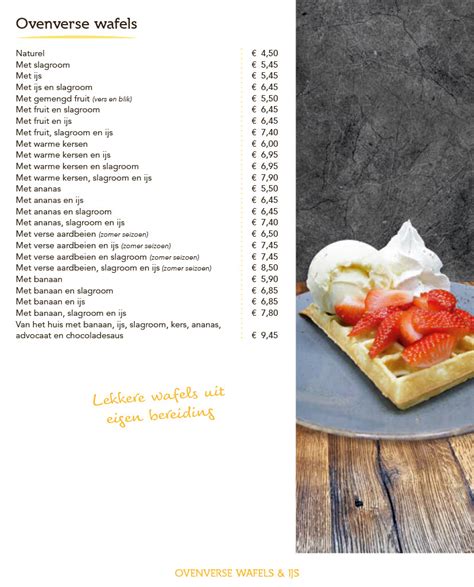 Onze Wafels Lunchroom Ut Sonneklukske Landgraaf